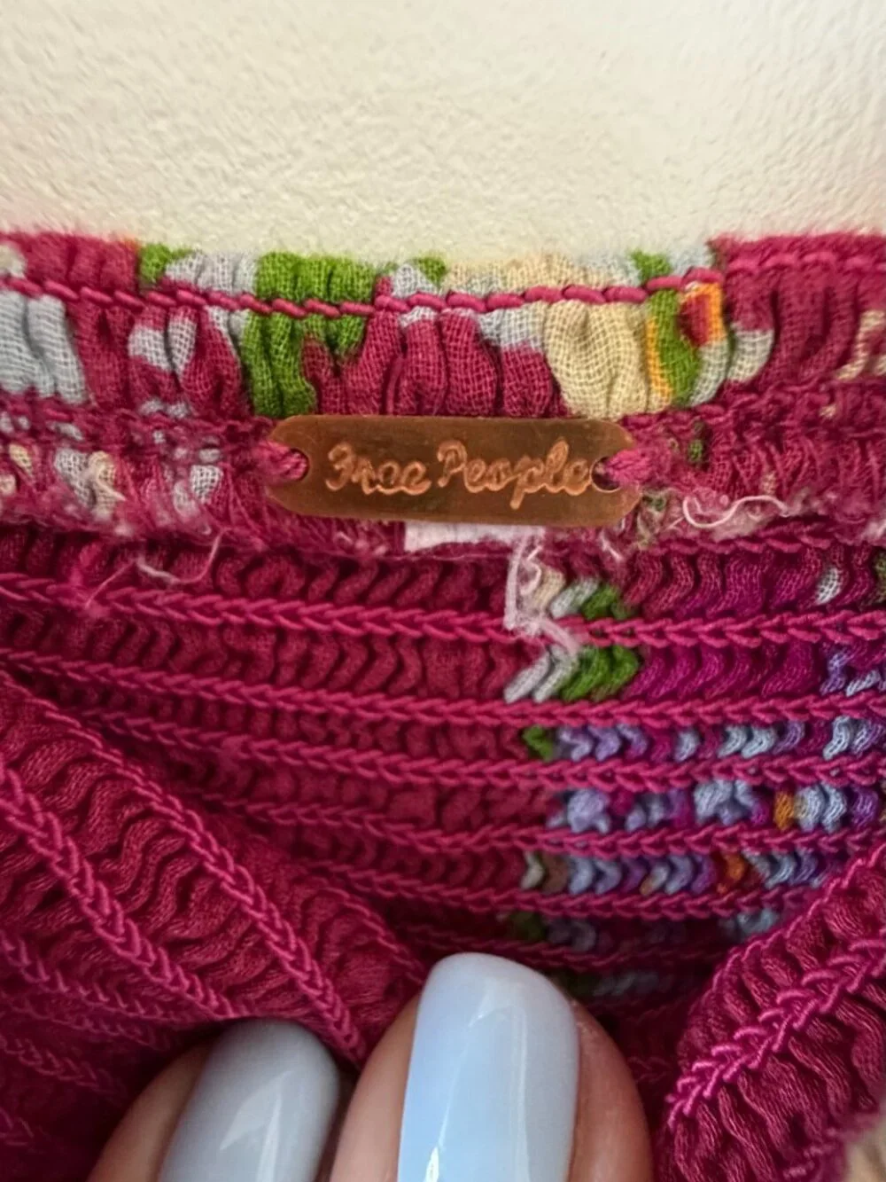Free People Morning Glory Maxi A-line Backless High Waist length 51" size Small - Picture 7 of 7